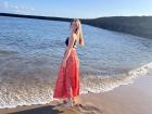 Enjoying the beach in Spain