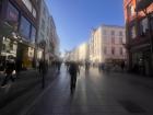 Street view in Newcastle, England.