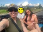 Me, my host mom and my host cousin in Puyo!