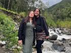 Me and a friend on a lovely walk to a waterfall!