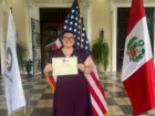 Swearing in ceremony to Peace Corps