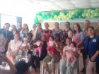 Mothers and their babies who attended our demonstration session