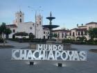 City sign of Chachapoyas, the capitol of Amazonas