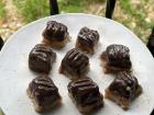 One time I turned my host aunt's dulce de coco into these "mounds" bites by covering them in chocolate!