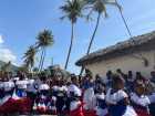 A glimpse into Dominican culture - my students dancing traditional merengue
