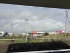 A birthday āheahea/ānuenue after all the rain while we were biking