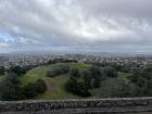 The beautiful view from Maungakiekie (plus some rain clouds)