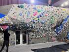 This is what a bouldering gym looks like. Can you believe its on the 3rd floor?
