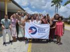 This was right when I landed in Belize at the airport and met the other 20 volunteers that I would be serving with for two years.
