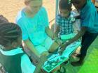 Celebrating World Literacy Day at my school by reading books!
