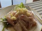 In many restaurants, you can order a smaller portion of ceviche like this as an entrada, or starter