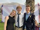 Celebrating our swearing-in day as Peace Corps Volunteers