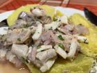 A home-made ceviche, courtesy of my host mom Graciela!