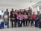 A health promoter training session