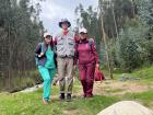 Out in the field with some of my health centre colleagues