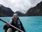 So excited to be kayaking! I had never seen water this beautiful before.