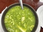 Here are some other traditional plates of my region! This is caldo verde (green soup). We eat it for breakfast when it is cold!