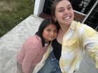 Me and Valentina on one of our walks!
