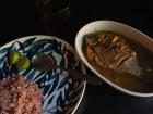 This is "morraja roja guisada" (stewed red "mojarra") with red bean rice and limes, which is very yummy, but I typically prefer mojarra frito