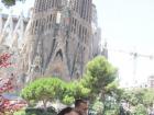 Me in front of one of Spain's most famous cathedrals: La Sagrada Familia