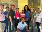 Here I am with my fellow interpreters, doctors and Peace Corp volunteers. An experience of a lifetime!