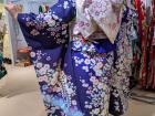 Here's a better look at the obi on the back of the kimono