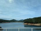 A better view of the river that winds through the mountains