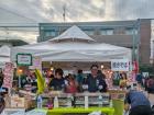 The yakisoba stand where I got my dinner 