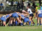 A photo of me playing rugby in college
