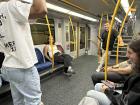 Inside of the train!