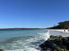Beautiful shore with clear and blue water!