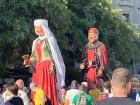 Another picture from the annual La Mercè Festival, which honors Barcelona's patron saint