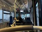 Interior of a Luxembourg bus!