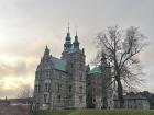 The Rosenborg Castle also has water around it where birds can live