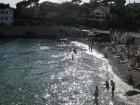 A beach in Cassis, France