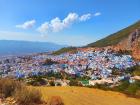 Chefchaouen, Morocco is often called the Blue City!