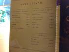 Can you translate what this churreria menu says?