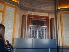 I went to the Louvre and saw the entrance to the place where the crowned jewels were stolen!