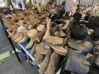 Every Sunday they tend to have flea/thrift markets. Here I saw a lot of different styles of cowboy boots