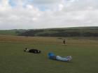 My two friends couldn’t help themselves and rolled down the hill at the Seven Sisters... pure joy!
