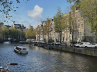 One of many Amsterdam's Canal and boat tours