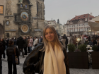 Me at Prague's main square, Orloj