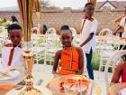 Thato at a wedding