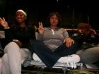 Hanging out with my friends Kella and Danayt, waiting for our flight
