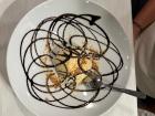 Semifreddo is a mix of ice cream and cake... delicious!