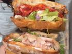 Tasty sandwiches at a local Italian sandwich shop!