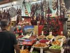 Dried fruits inside the Mercato Centrale