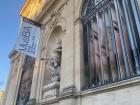 Outside of the Musée des Beaux-Arts.