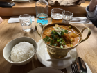 This is a picture of the curry I had. So tasty! 