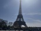 I saw the Eiffel Tower from a boat on the river, the Seine! 